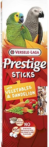 Actual product image Versele Laga Prestige sticks parrots, vegetables and dandelion (2 x, 0.14 kg)