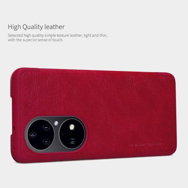 Actual product image Nillkin Qin Series (Huawei P50 Pro)