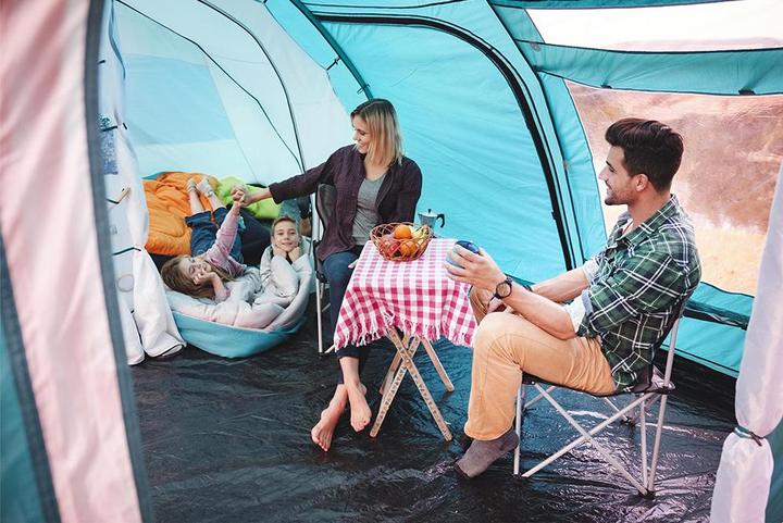 Produktbild Bestway ZELT PAVILLO FAMILY DOME 6 (490X380X195C M) (Kuppelzelt, 17.88 kg, 6 Personen)
