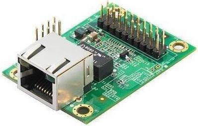 Produktbild Moxa MIINEPORT E3-H-T - Embedded Device Server für TTL-Geräte, Stiftleistenmodul, 10100M mit RJ45-Anschlu