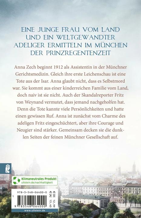 Actual product image Fräulein Anna, Gerichtsmedizin (Die Gerichtsärztin 1) (German, Petra Aicher, 2022)