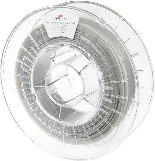 Immagine prodotto PLA blu fosforescente 0,5 kg 1,75 mm (PLA, 1.75 mm, 500 g, Blu)