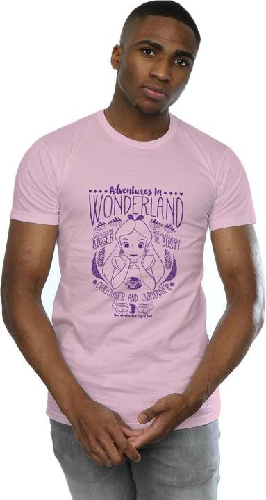 Immagine prodotto Disney Alice In Wonderland Adventures In Wonderland Maglietta Uomo (M)