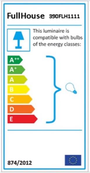 Energy Label Opviq Lochlan (E27)