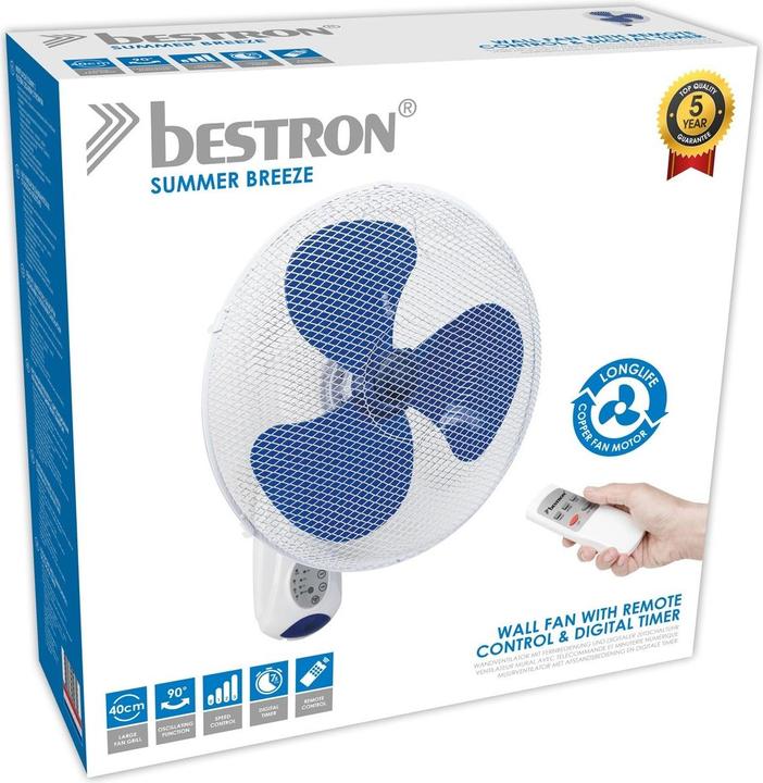 Actual product image Bestron AWF40REM (53 dB)