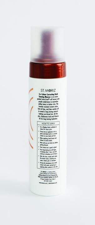 Produktbild St. Moriz St Moriz Advanced Colour Correcting Tanning Mousse Dark (Selbstbräunungsschaum, 200 ml)