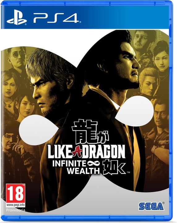 Image du produit Atlus Like a Dragon : Infinite Wealth (Comme un dragon : richesse infinie) (PS4, IT)