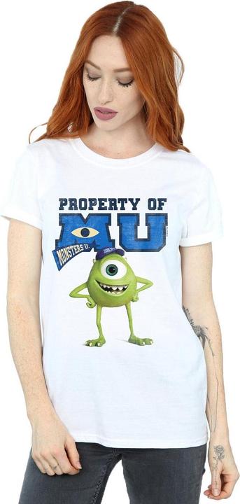 Image du produit Disney - T-shirt MONSTERS UNIVERSITY PROPERTY OF MU MIKE - Femme (XXL)