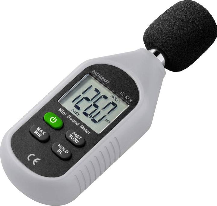 Voltcraft Schallpegel-Messgerät SL-10 R 30 - 130 dB 31.5 Hz - 8 kHz Gehäuse au