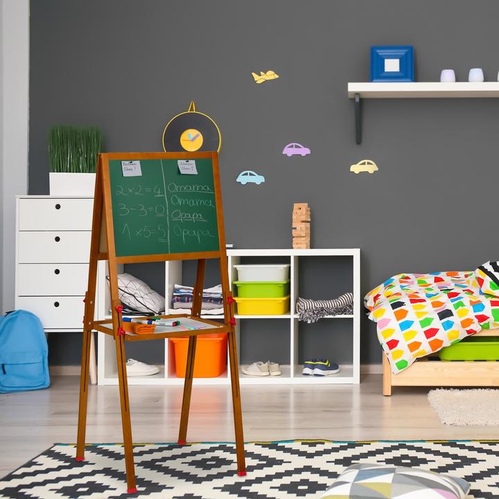 Actual product image Relaxdays Children's art easel