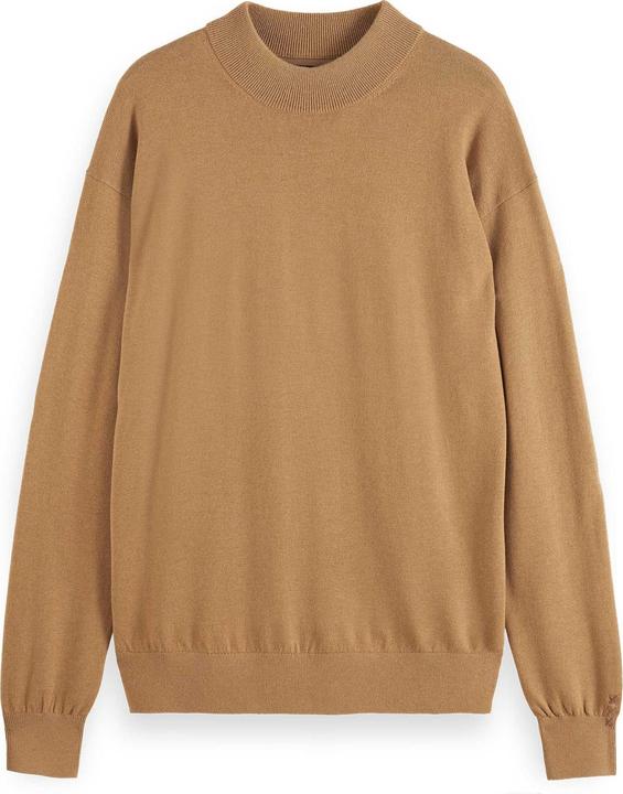 Scotch & Soda Core - Dropped Shoulder Mock Neck Pullover