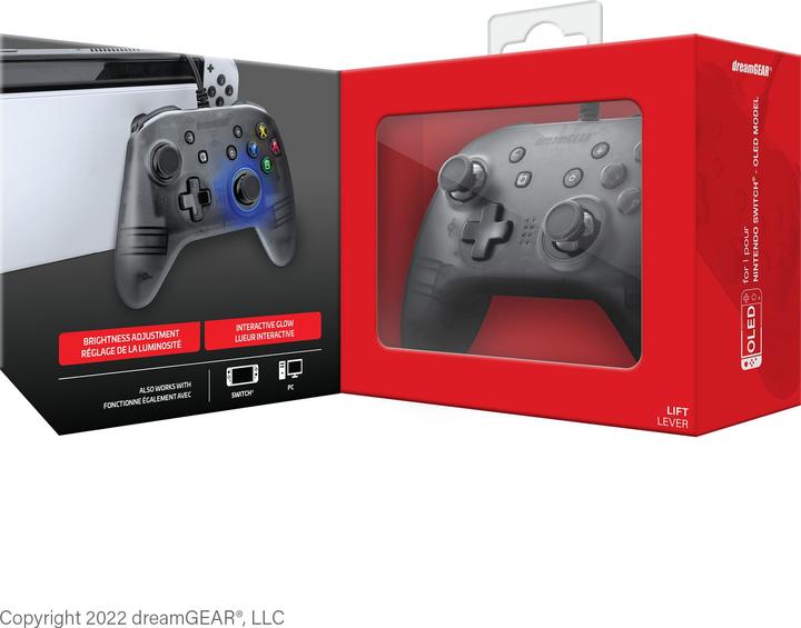 Actual product image Bionik Dreamgear, Shadow Wired Controller For Nintendo Switch & Oled (Switch OLED, Switch)