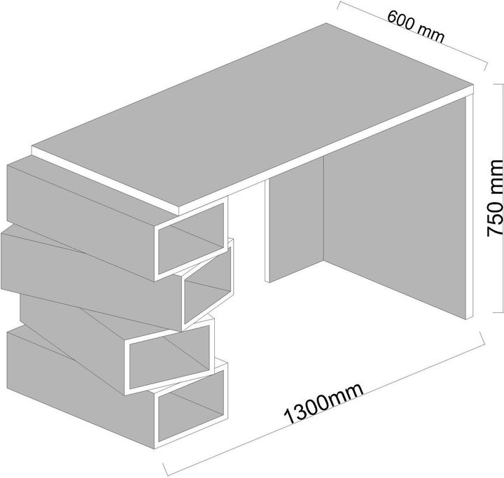 Immagine prodotto Kalune Design Rosalia (130 x 60 x 75 cm)