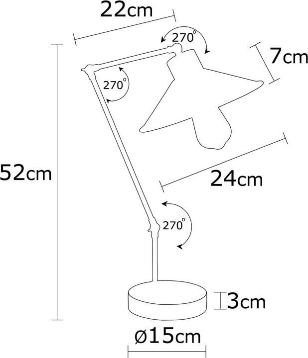 Actual product image Opviq Naya (E27)