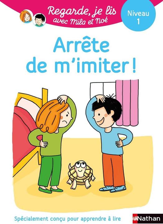 Actual product image Arrête de m'imiter : une histoire à lire tout seul, niveau 1 (French, Battut Eric, 2022)