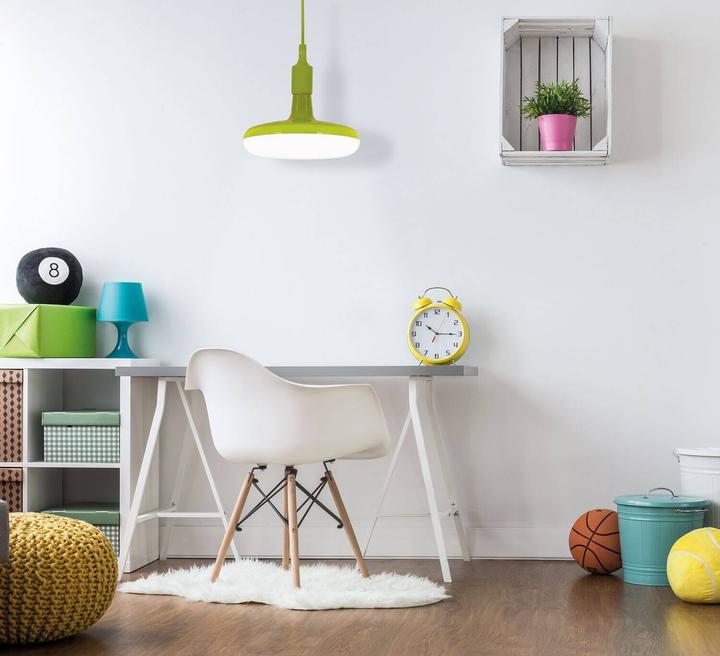 Produktbild Näve LED Pendelleuchte 22W 1800 lm 3000 K warmwei Ufo grn (E27, 1800 lm)