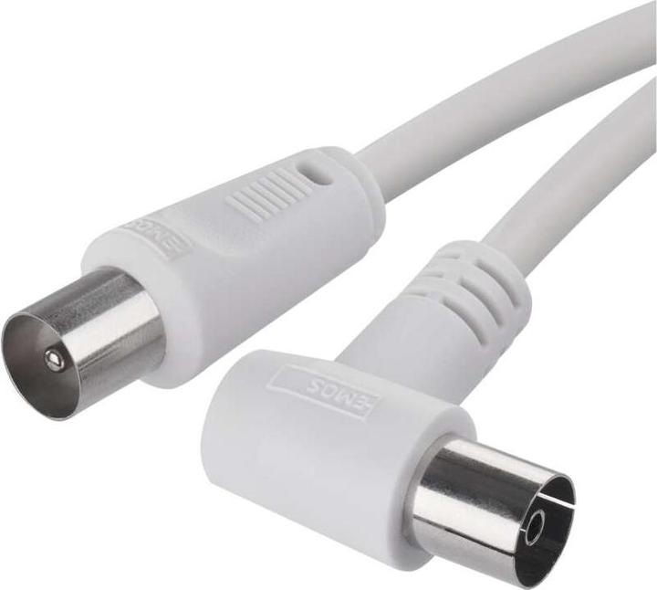 Immagine prodotto Emos Cavo coassiale per antenna, schermato 15m - spina ad angolo retto (Cavi antenna)