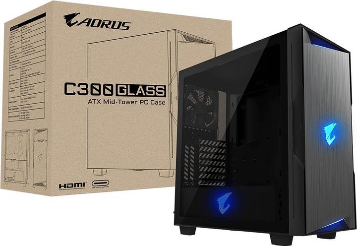 Produktbild Gigabyte GB-AC300G PC Case ATX/M-ATX/Mini-ITX (ATX, mATX, Mini-ITX)