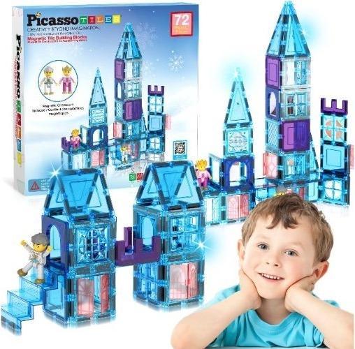 Image du produit PicassoTiles Picasso Tiles - Ensemble de thèmes d'hiver glacial (PT22)