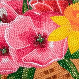 Actual product image Craft Buddy Spring, 30x30cm Crystal Art hanging basket