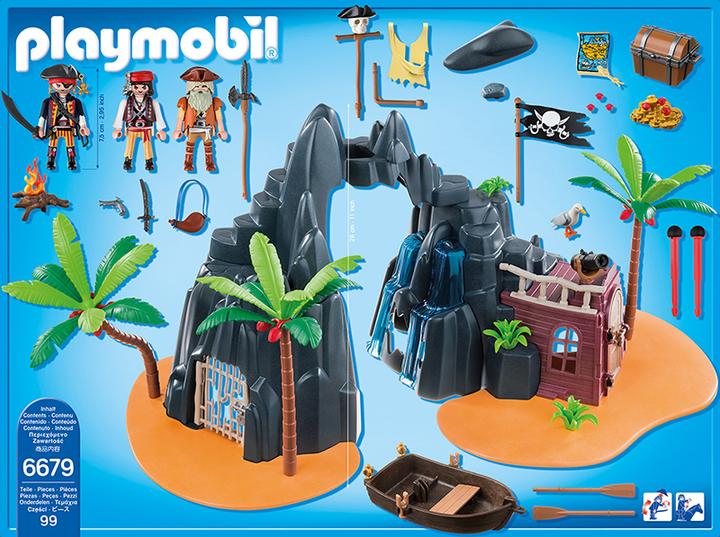 Produktbild Playmobil Piraten-Schatzinsel (6679, Playmobil Pirates)