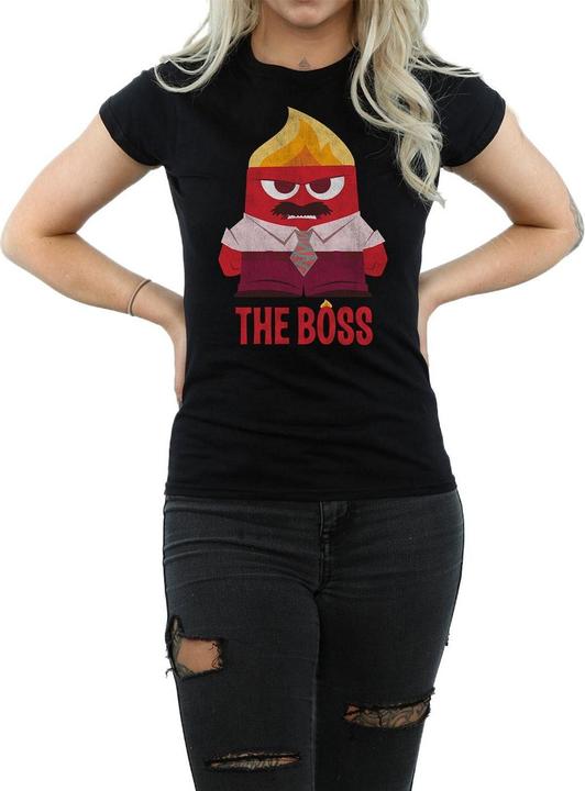 Immagine prodotto Disney Inside Out Anger The Boss Maglietta Donna (S)