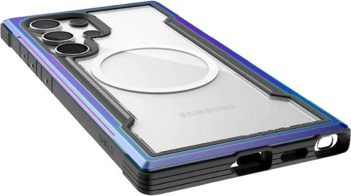 Produktbild Raptic Samsung Galaxy S25 Plus - Defense SHIELD mit Magsafe-Funktion, iridescent (Samsung Galaxy S25+)