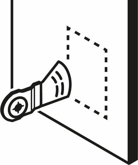Produktbild Bosch Professional Zubehör BIM Tauchsägeblatt Dual-Tec AYZ 53 BPB Multimaterial, 40 x 53 mm, 10er-Pack