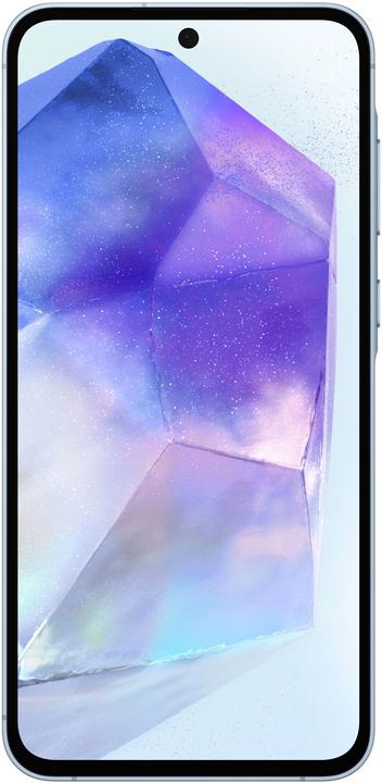 Produktbild Samsung Galaxy A55 (256 GB, Awesome Iceblue, 6.60", SIM + eSIM, 50 Mpx, 5G)