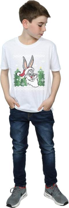 Image du produit Looney Tunes - T-shirt BUGS BUNNY CHRISTMAS FAIR ISLE - Garçon (152, 158)