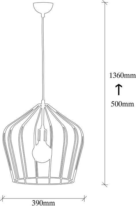 Actual product image Opviq Calvin (E27)