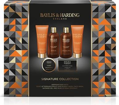 Baylis & Harding Body Care Gift Set Black Pepper Ginseng 6 Pieces (Body care set)