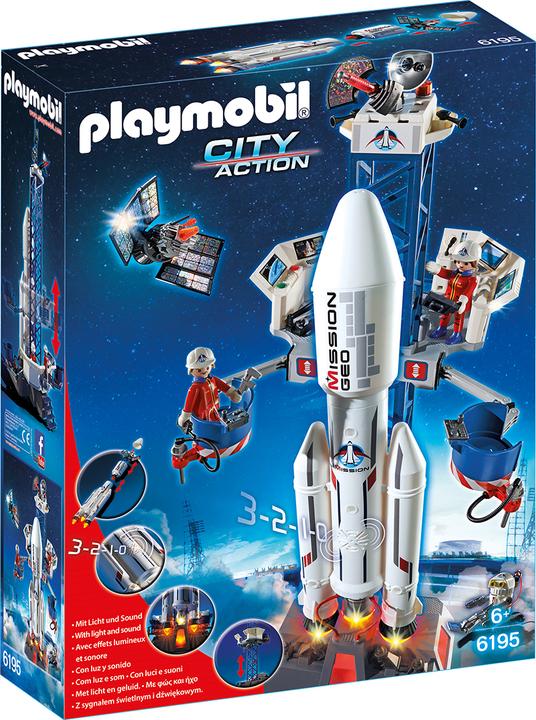 Actual product image Playmobil Space rocket with base station (6195)