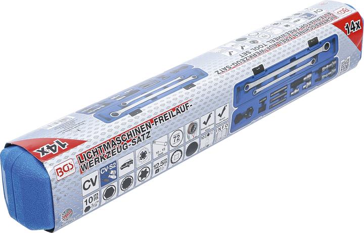 Immagine prodotto BGS Set di utensili per alternatori a frizione 14 pz.