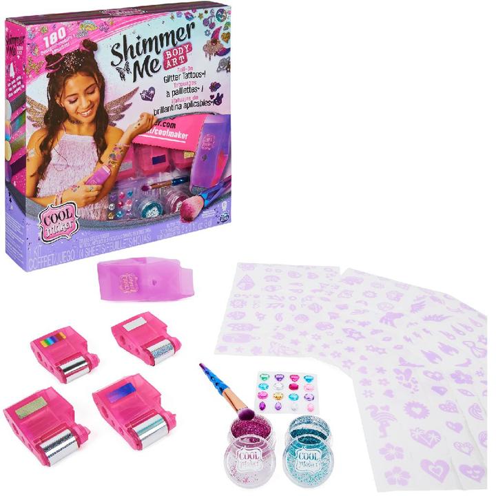 Actual product image Spin Master CLM Shimmer Me - Body Art Studio