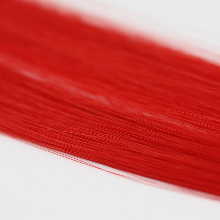 Produktbild JTI Stück synthetische Haarverlängerungen in verschiedenen Farben (Dunkelorange, Blau, Lila, Braun, Rot, Hellorange, Gelb und Grün, 50 cm)
