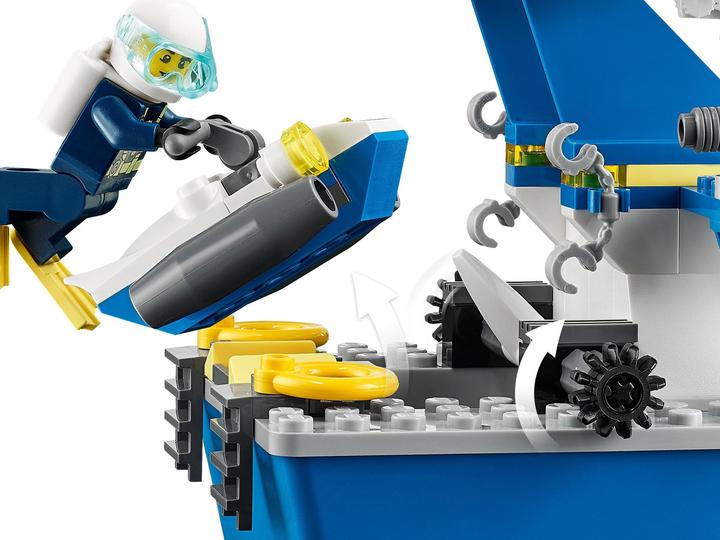 Productafbeelding LEGO Politieboot (60277, LEGO Stad)
