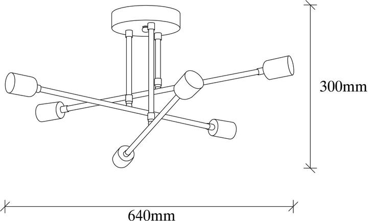 Actual product image Opviq Calvin (E27)
