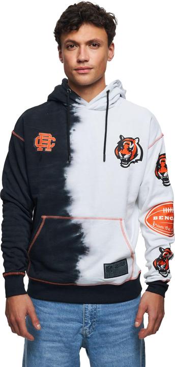 Actual product image Recovered Re:covered Fleece Hoody - INK DYE Cincinnati Bengals (L)