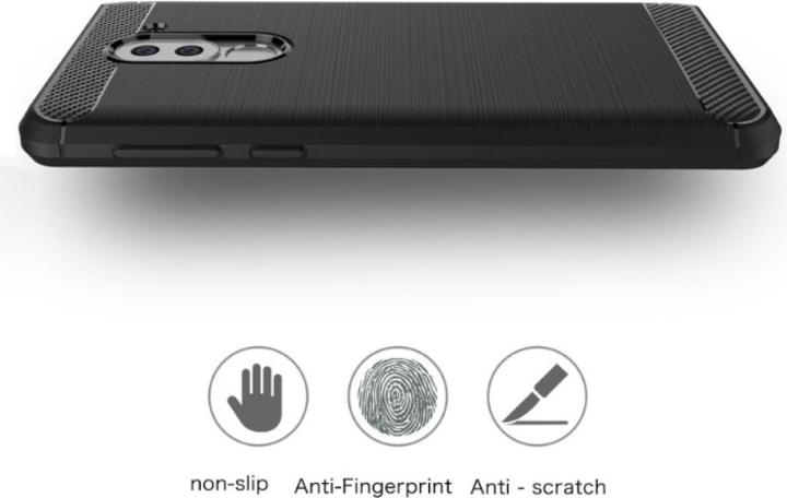 Produktbild Screenguard Honor 6X Hülle Carbon Brushed Soft TPU (Honor 6X)