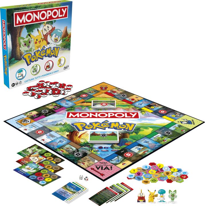 Actual product image Monopoly Pokémon Edition Brettspiel