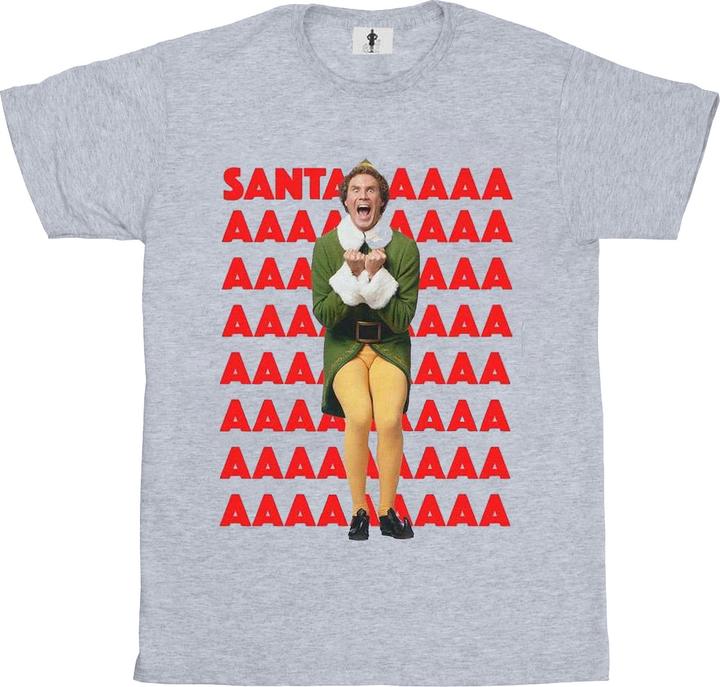 Immagine prodotto Elf Buddy Santa Scream Maglietta Uomo (XXL)