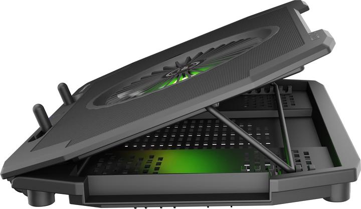 Actual product image Genesis Laptop Cooling Pad OXID 850 Black, 270 x 400 x 35 mm