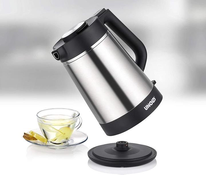 Produktbild Unold Wasserkocher BLITZKOC mit doppelwandiger Vakuumisolierung (1.50 l, EU-Stecker)