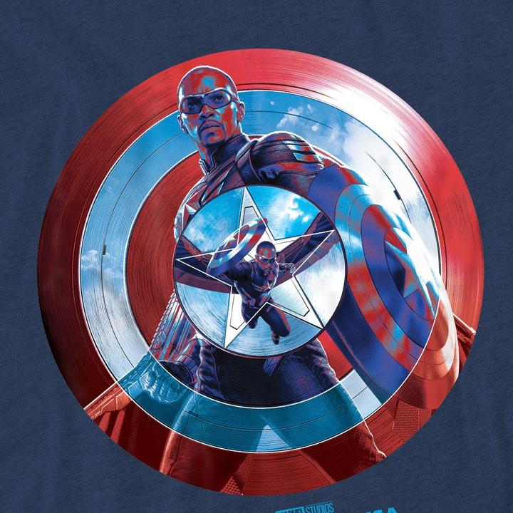 Immagine prodotto Captain America Maglietta Sam Wilson Adulto Unisex (XL)