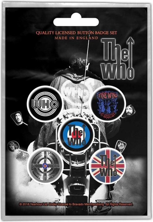 Immagine prodotto The Who Distintivo Quadrophenia (confezione da 5)