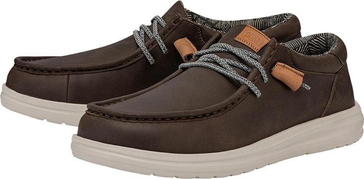 Actual product image Hey Dude Wally Grip Craft Leather (43)