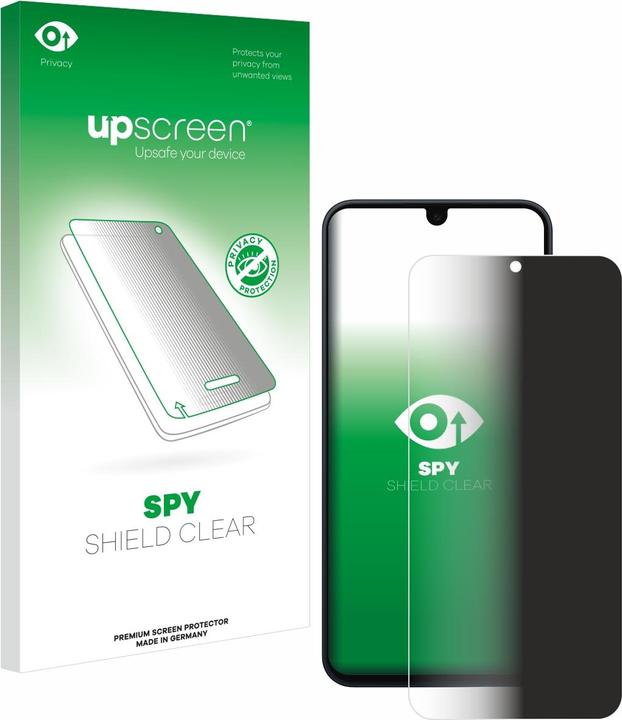 Productafbeelding upscreen Anti-spionnetje privacyfolie Beschermfolie tegen blauw licht (1 Stuk, Samsung Galaxy A16)