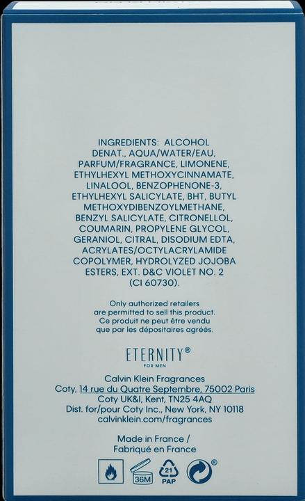Image du produit Calvin Klein Un air d'éternité pour les hommes (Eau de toilette, 100 ml)