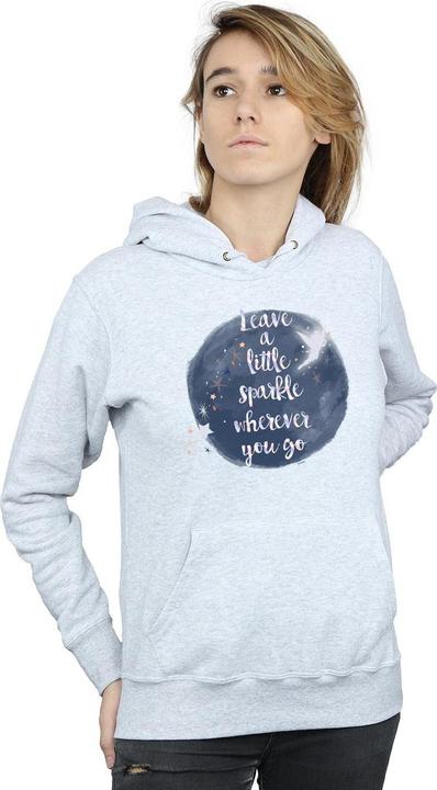 Actual product image Disney Womens/Ladies Tinker Bell A Little Sparkle Hoodie (XL)